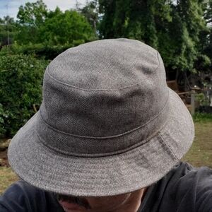Vintage Biltmore Men's Woven Bucket Hat. Made in Canada. Large. GVC.